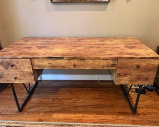 Coaster Analiese Rustic 4-Drawer Home Office Writing Desk 