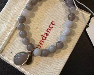 Handmade Agate Bracelet Smoky Quartz