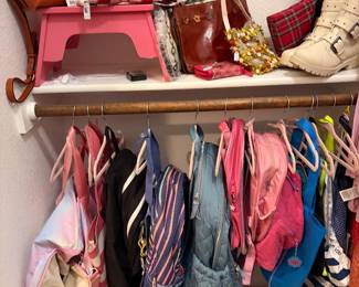 Girls Backpack, purses and shoes