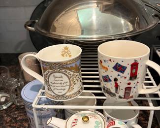 Harrods Royal Baby Mug Prince George and more Royals memorabilia. Anolon Hard Anodized Stainless Steel Stir Fry Wok  