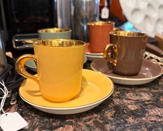 Figgjo Flint Norway Demitasse Cups and Saucers 