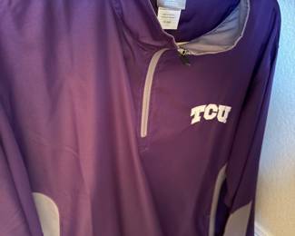 TCU Athletic Pull Over Jacket