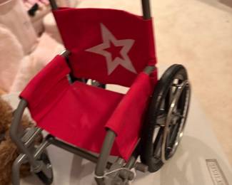 American Girl Doll Wheel Chair 