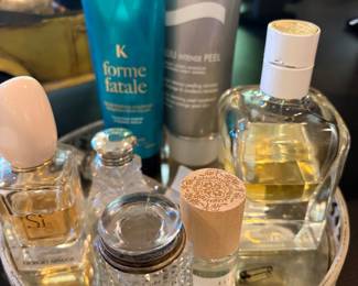 Designer perfumes Giorgio Armani, Kerastase, Jour d'Hermes