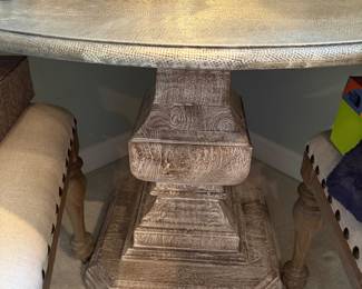 Chatelet Round Wood Table 