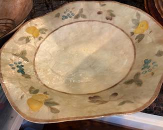 Capiz Shell Decorative Large Bowl 