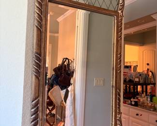 Italian Continental Style Braided Mirror 