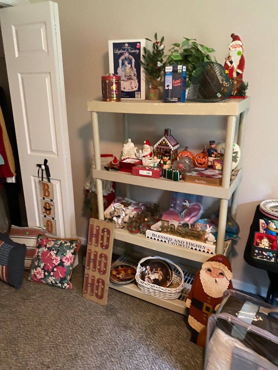 Holiday decor, pillows, and more