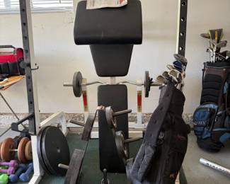 Weider Pro PC3 Home Gym - includes weights and bars