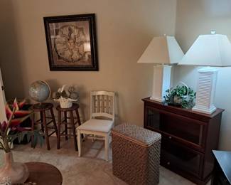 Stools occasional table and chair