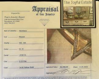 Appraised at $6500, available for $4500