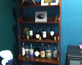 Wooden shelf