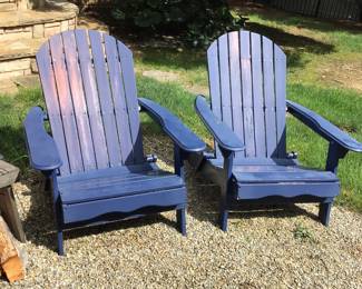 Adirondack chairs