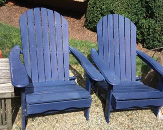 Adirondack chairs
