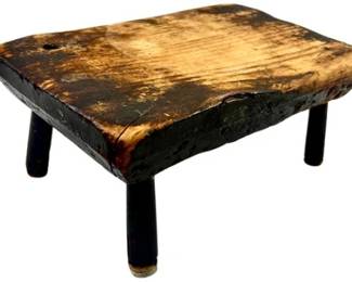 19th Century Low Footstools - Known As A “Cricket”