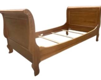 Ethan Allen Single Sleigh Bed