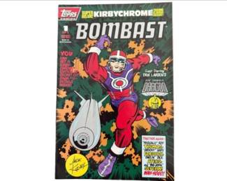 Topps Bombast - Vol 1, No 1, April 1993 - 23 Factory Sealed With Card, 2 Without Card