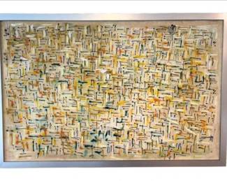 Original Abstract Painting - Signed