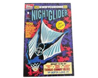 Topps Nightglider - Vol 1, No 1, April 1993 - 18 Factory Sealed With Trading Card, 2 Unsealed With No Card