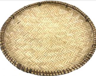 Bamboo Woven Decorative Dish For Hanging