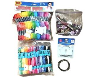 Collection Of Bracelet Making Supplies