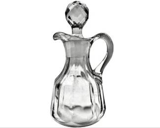 Antique Hand Blown Glass Cruet - Pontil Mark On Base
