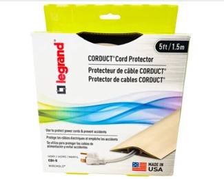 NEW! Legrand Corduct 5 Foot Cord Protector