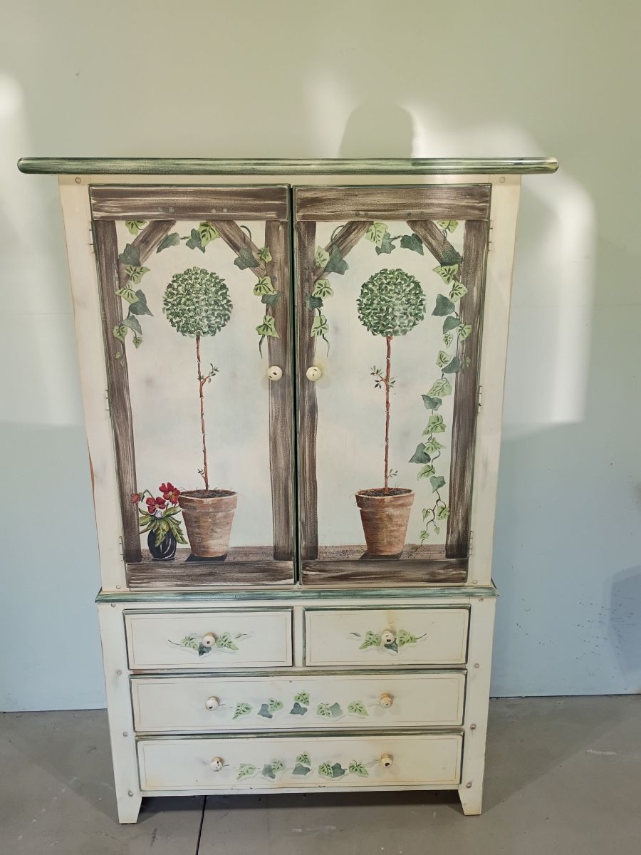 Country Topiary Cabinet