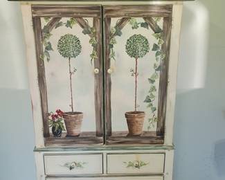 Country Topiary Cabinet