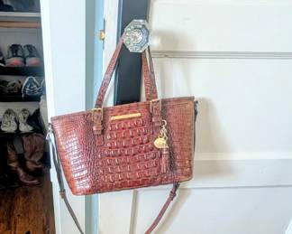 Brahmin leather handbag