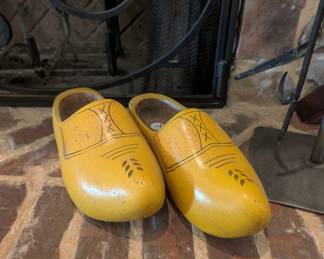 Wooden clogs 