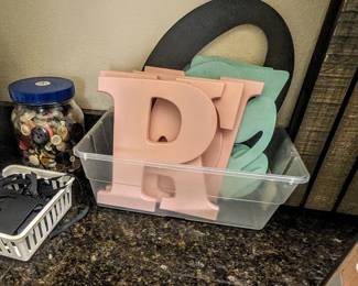 Wood initial letters