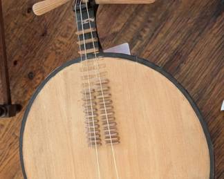 Chinese moon guitar