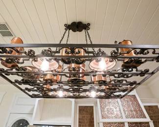 Kitchen pot rack