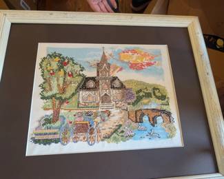 Church needlepoint