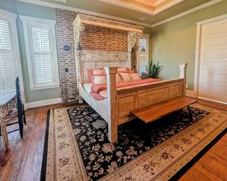 Custom-made king size bed