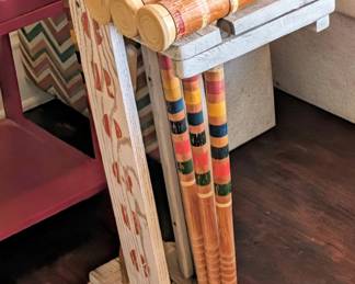 Vintage croquet