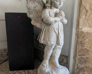 Outdoor cast angel 
