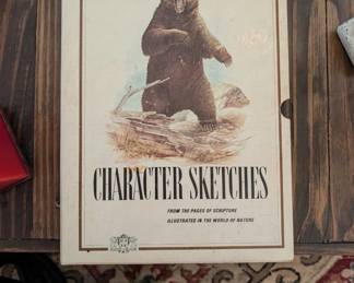 Biblical Charter sketches of animals 