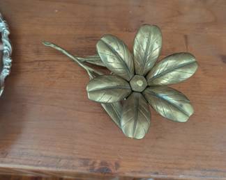 Vintage brass ashtray