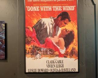 Gone With the Wind print