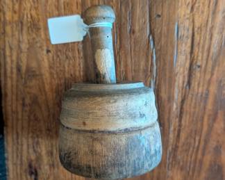 Vintage butter press