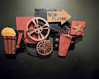 Media room wall decor