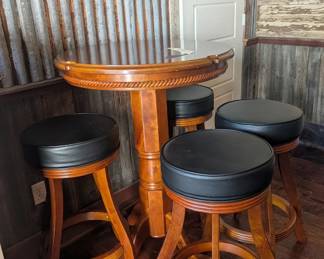 Barstool and 4 barstools