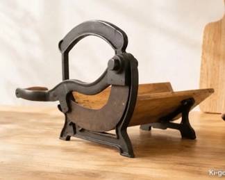 Antique bread slicer