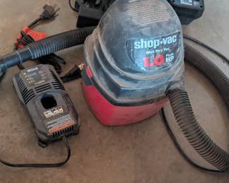 Small shop vac