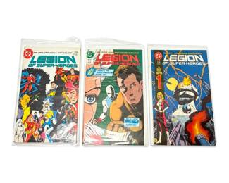 Legion Of SuperHeroes 9, 31,  32 DC Comics 1980s