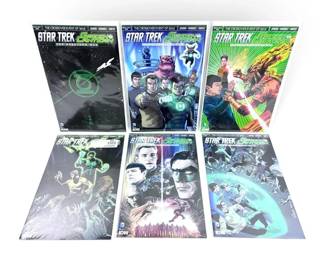 Star Trek And Green Lantern Comics 2015 By Johnson, Hernandez Sanchez