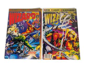 Two 1990s Wizard Comics