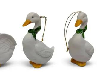 Ceramic Duck Ornaments